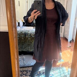 Eileen Fisher Navy Jacket